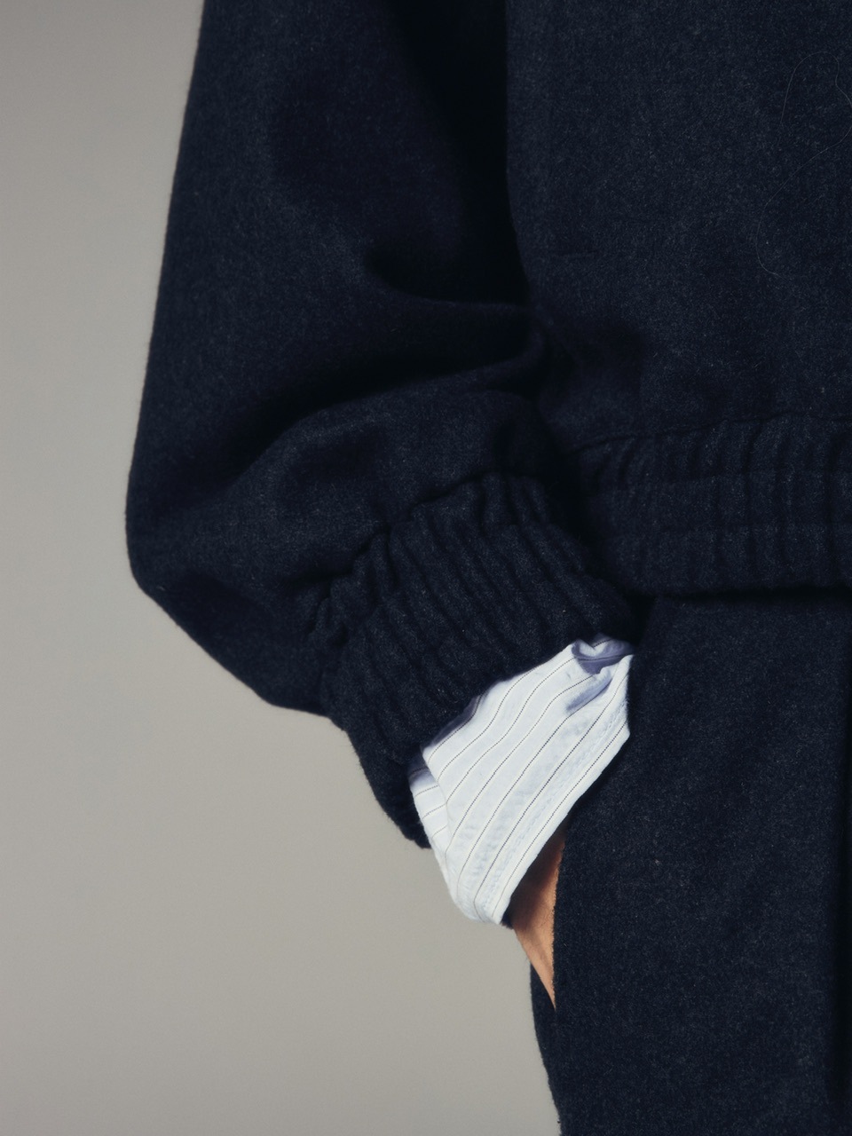 CS】wool high neck jacket | OUR BRAND,Chikashitsu +,CS | PRESSING