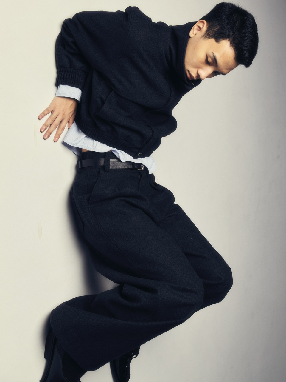 CS】wool high neck jacket | OUR BRAND,Chikashitsu +,CS | PRESSING