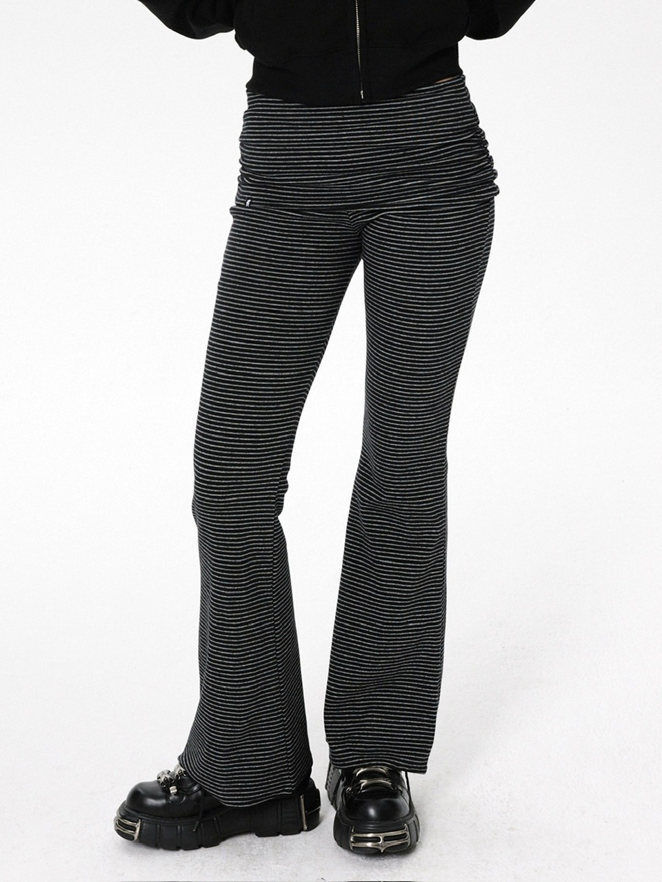 【runningHIGH】FOLDING WAIST EASY PANTS / 【ランニングハイ】フォールディングウエストイージーパンツ