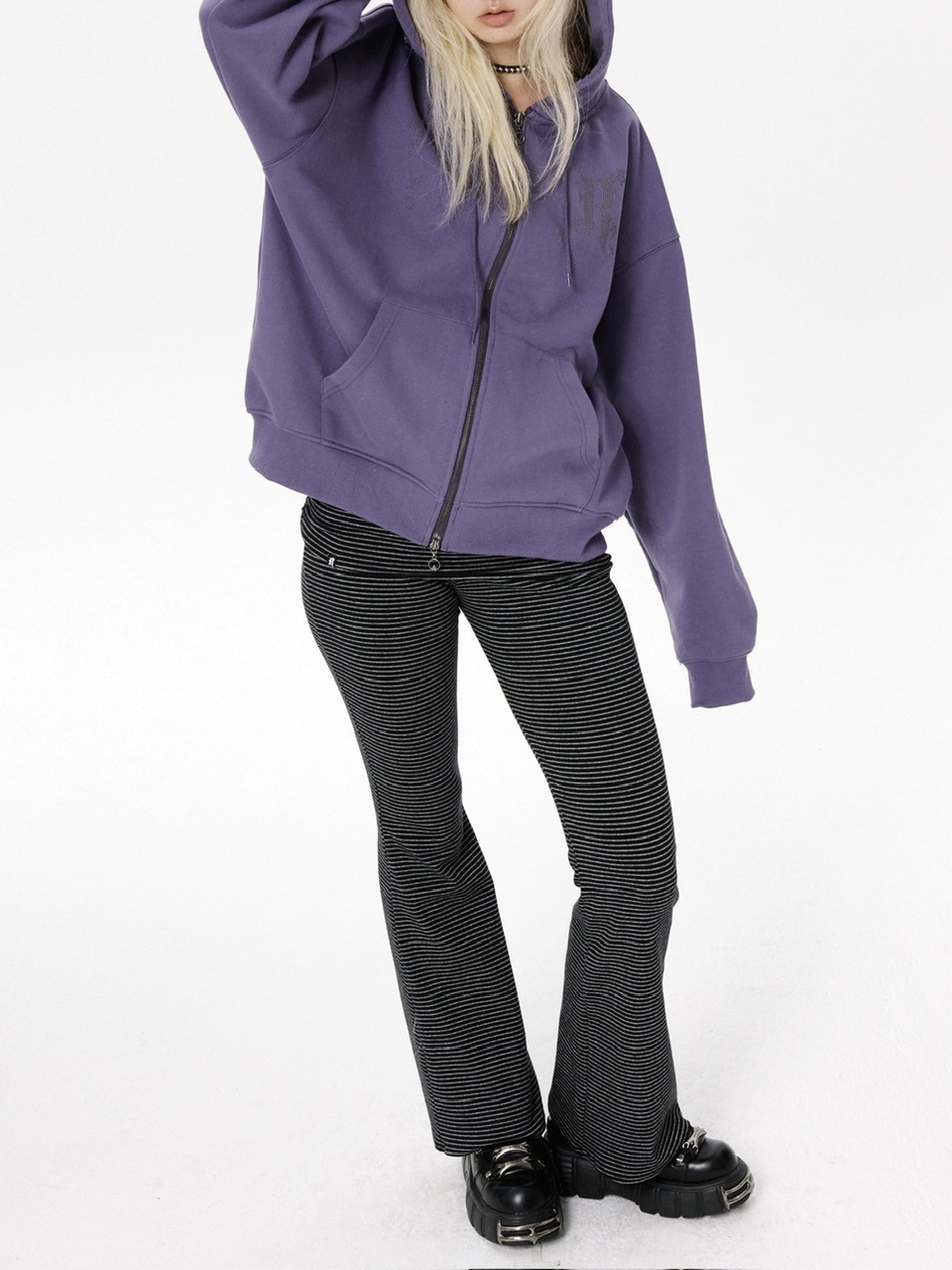 【runningHIGH】FOLDING WAIST EASY PANTS / 【ランニングハイ】フォールディングウエストイージーパンツ