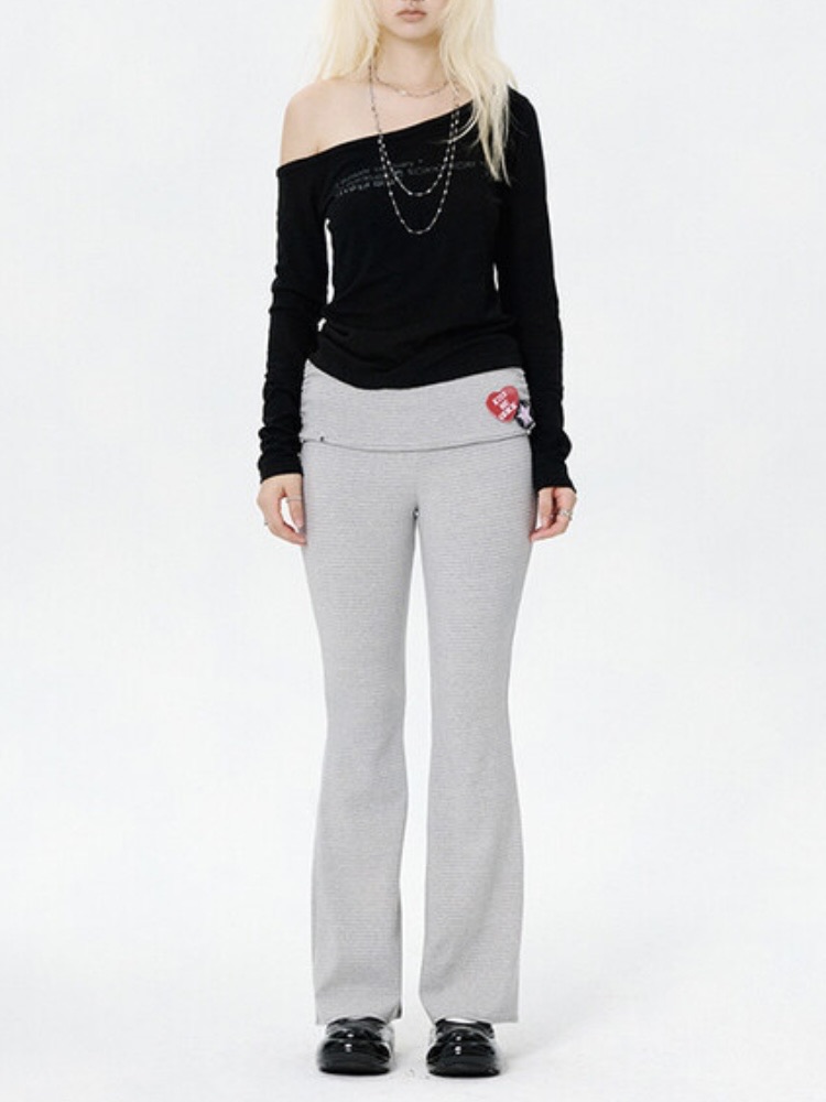 【runningHIGH】FOLDING WAIST EASY PANTS / 【ランニングハイ】フォールディングウエストイージーパンツ