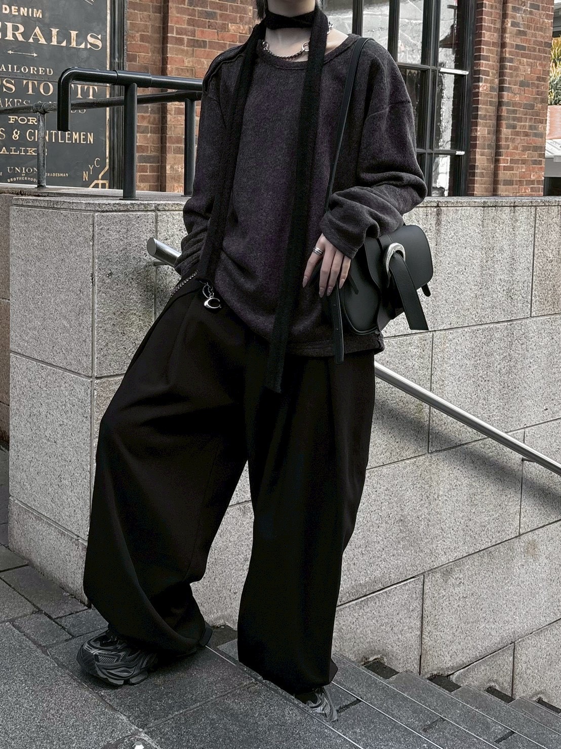 受注制【nmtc +】shoulder button knit / 【エヌエムティーシープラス】肩ボタンニット (3color)