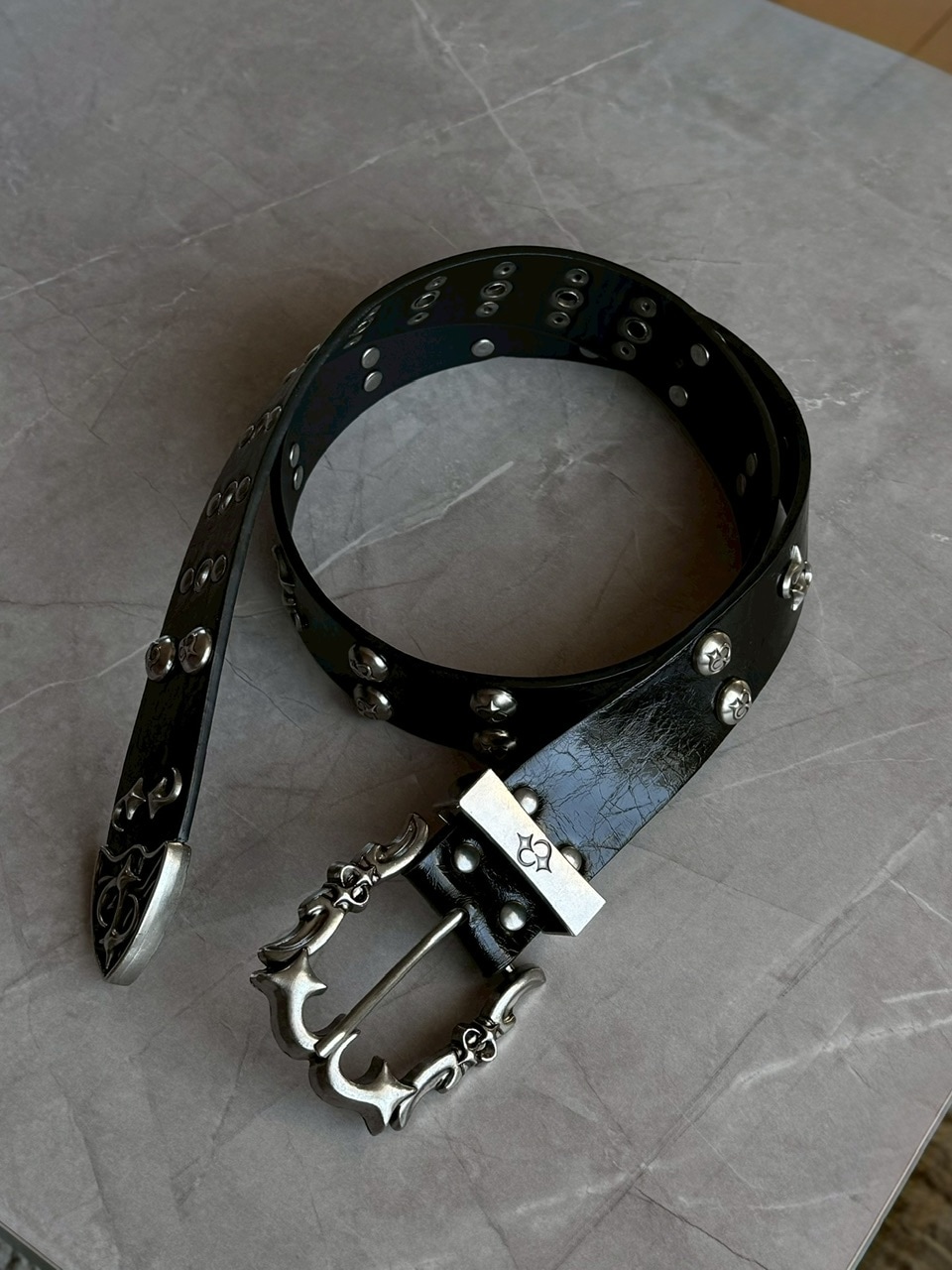 受注制【RENOL】western studs belt | OUR BRAND,RENOL | PRESSING WEB