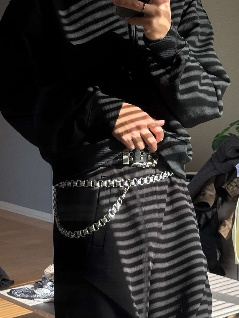 受注制【RENOL】western studs belt