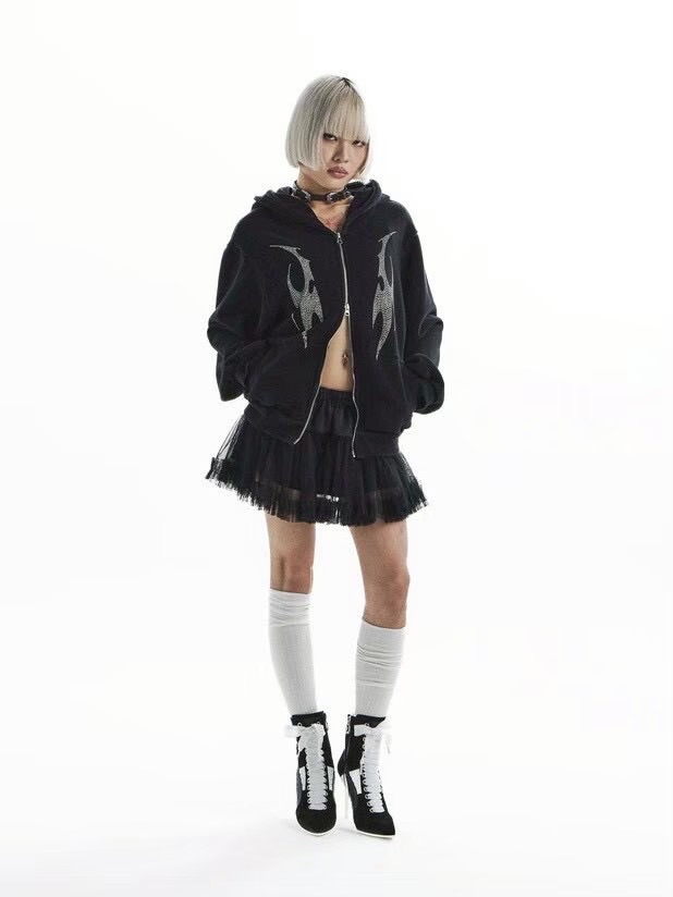 【KAIYA】fluffy tutu skirt