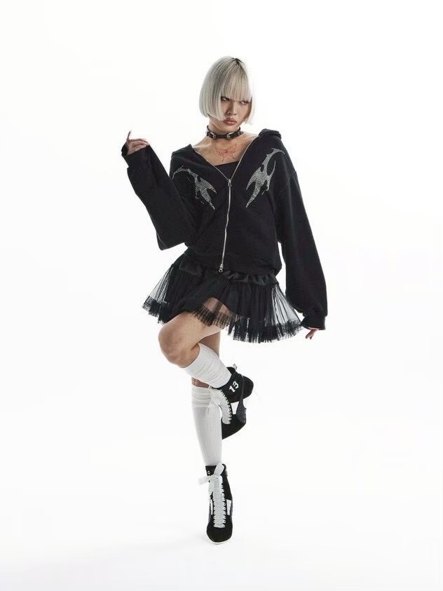 【KAIYA】fluffy tutu skirt