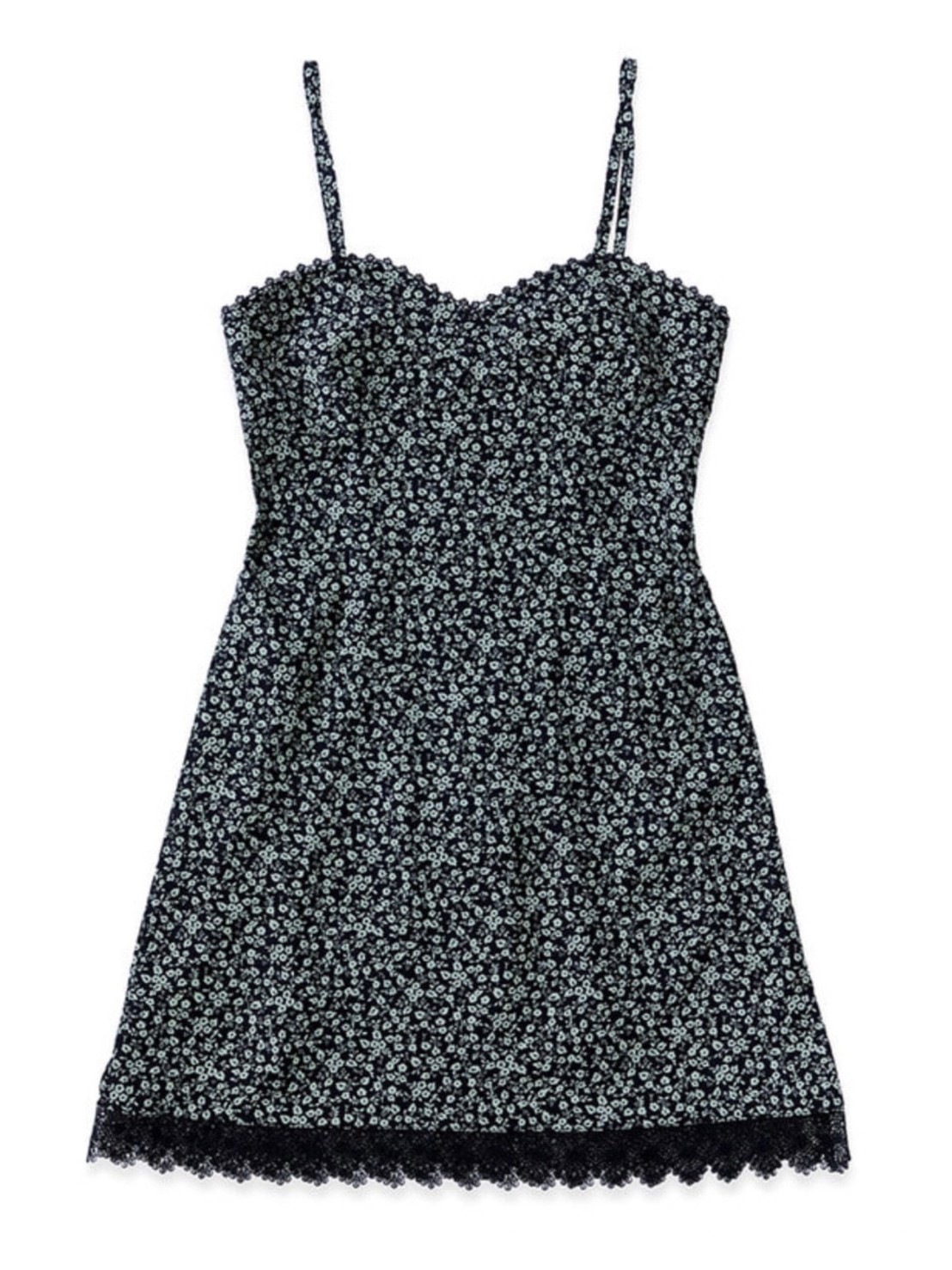 【running high】LACE POINT SLEEVELESS MINI DRESS