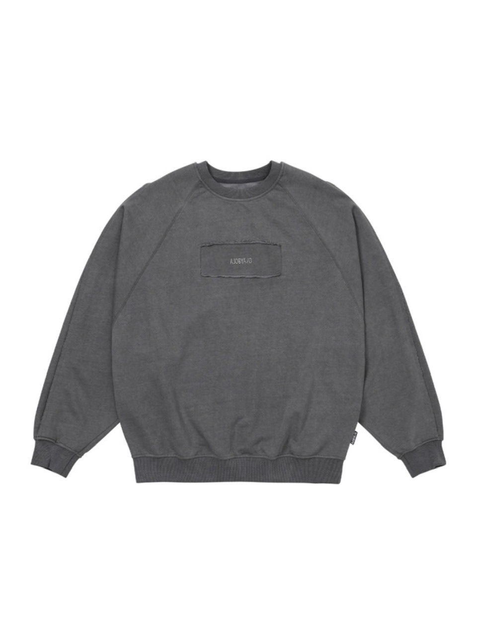 【AJO AJOBYAJO】25SS★ Raw Edge Batwing Sweatshirt AJOBYAJO】Raw Edge Batwing Sweatshirt | OUR BRAND,AJOBYAJO