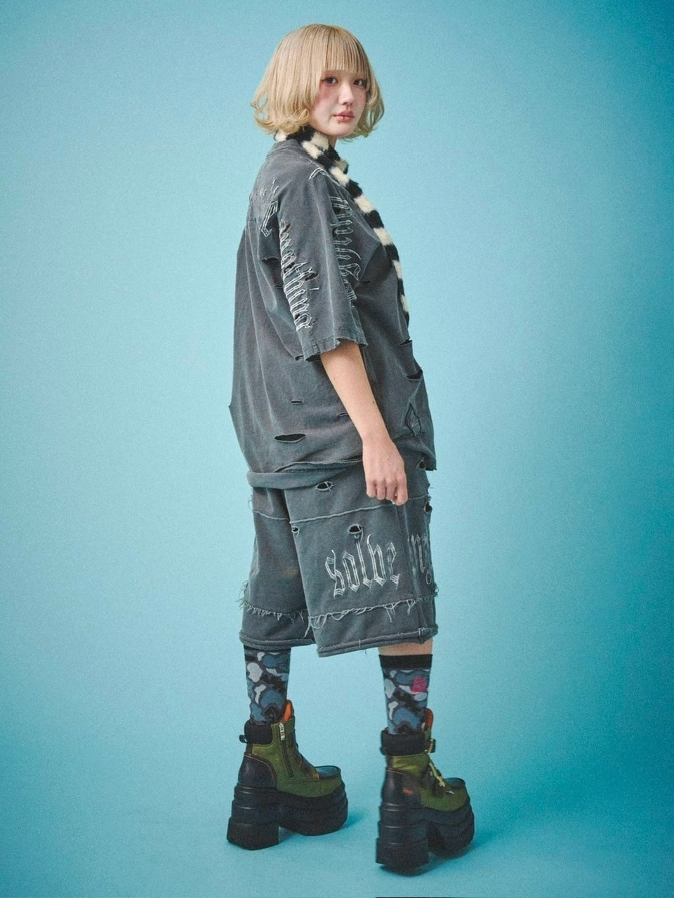GALFY】病みに染まりし反戦Tシャツ | OUR BRAND,GALFY