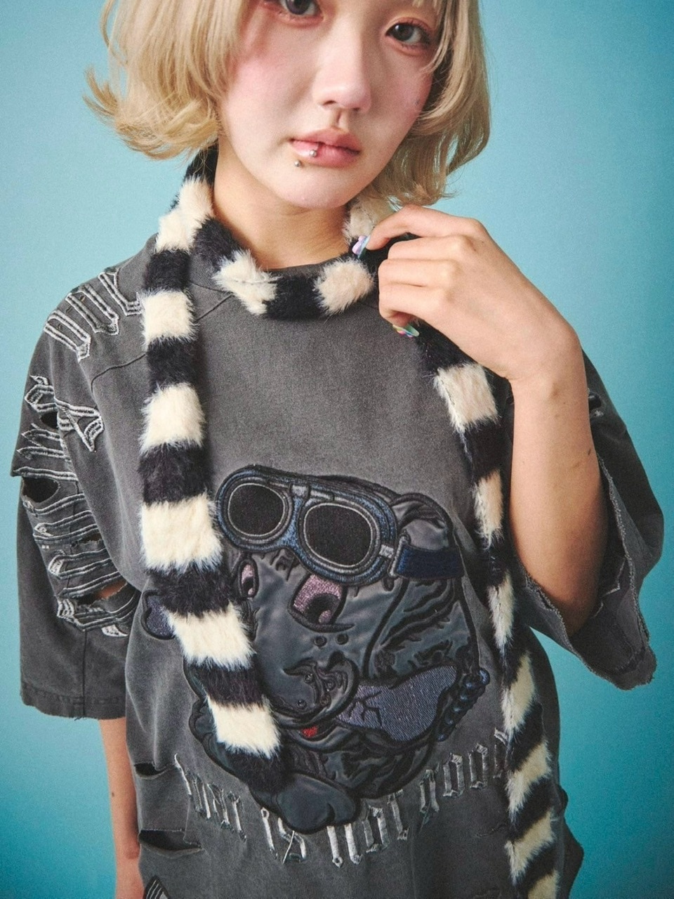 【GALFY】病みに染まりし反戦Tシャツ