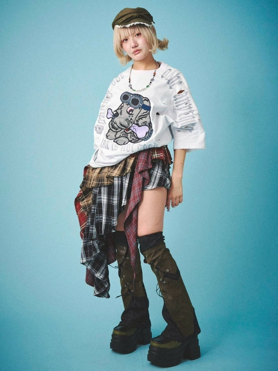 病みに染まりしTシャツ　病みに染まりし反戦パンツ GALFY】病みに染まりし反戦Tシャツ | OUR BRAND,GALFY