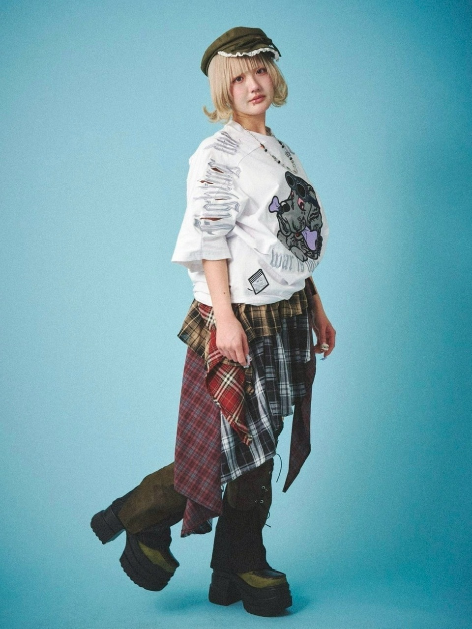 【GALFY】病みに染まりし反戦Tシャツ