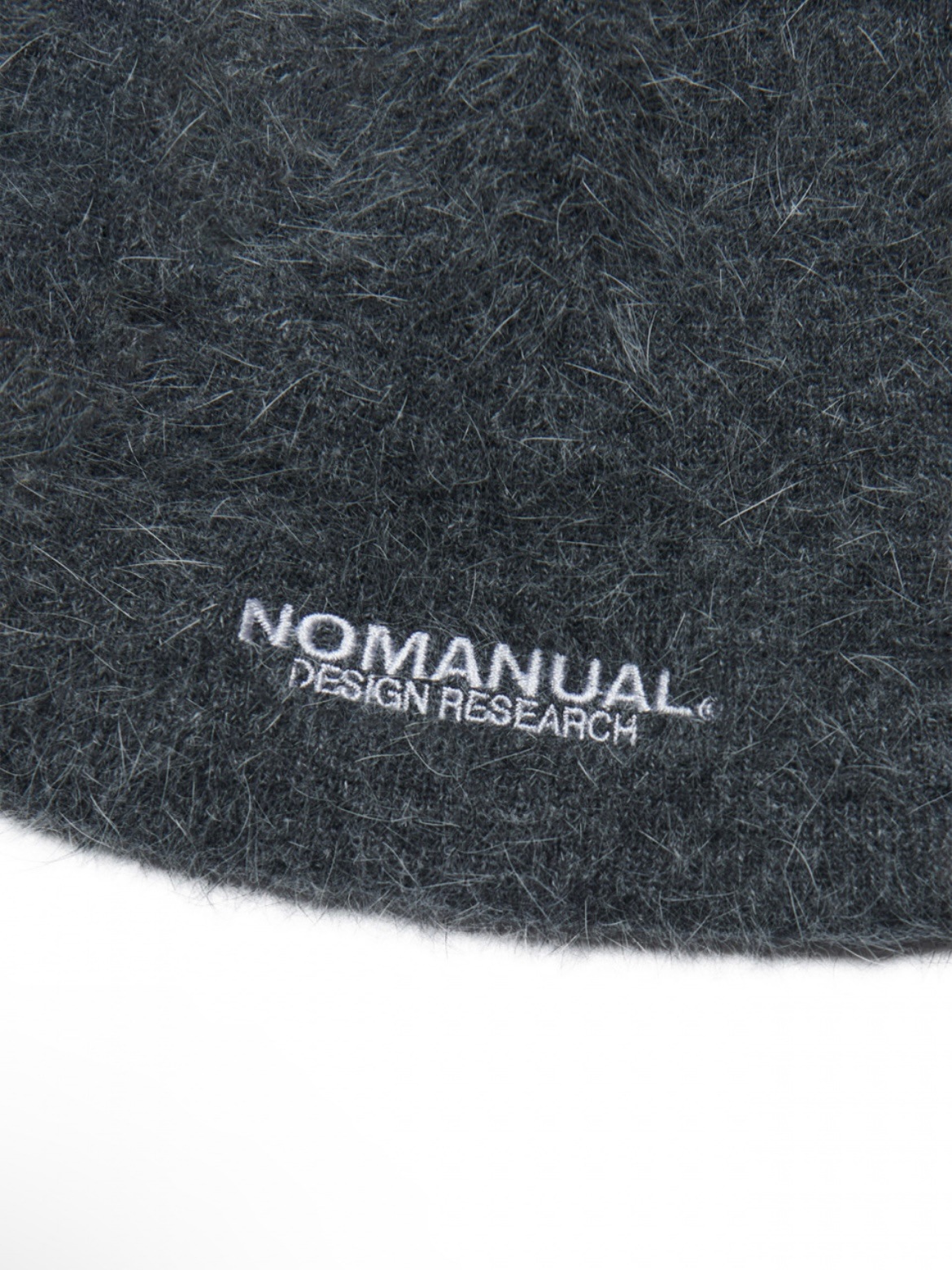 ニットキャップ・ビーニー NOMANUAL NM HAIRY BEANIE BLUE NM45HG02M1BL ☆Newjeans へイン着用☆NOMANUAL☆ビーニー☆NM HAIRY BEANIE