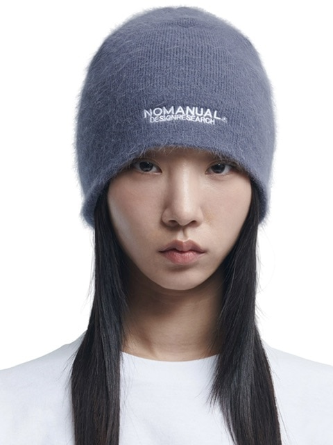 ニットキャップ・ビーニー NOMANUAL NM HAIRY BEANIE BLACK NM45HG02M1BK NOMANUAL】NM HAIRY BEANIE (9color) | OUR BRAND,NOMANUAL