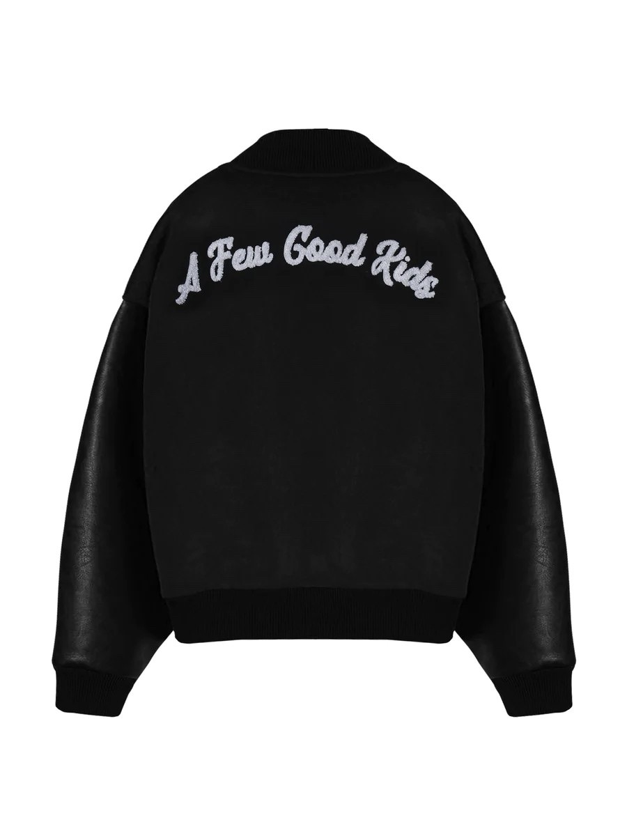 【A FEW GOOD KIDS】WOOLEN BASEBALL LOGO JACKET