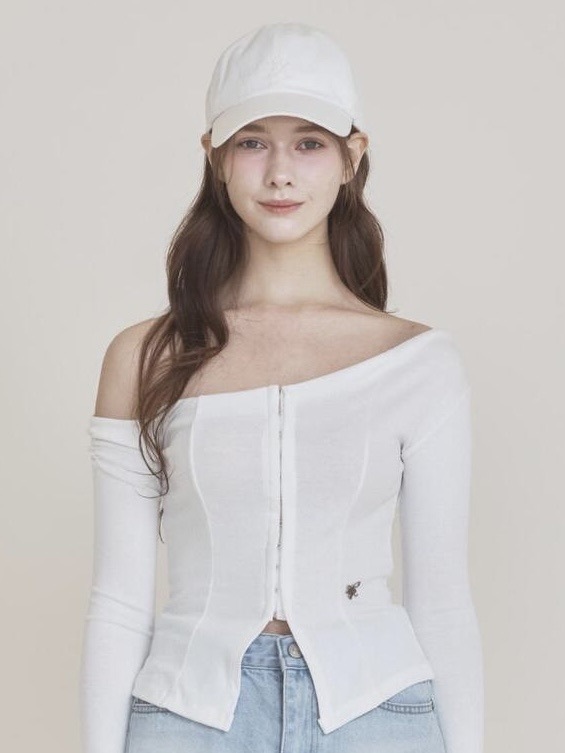 キャップ Not your rose Soft logo ball cap 5BNY688 NOTYOURROSE】Soft logo ball cap | OUR BRAND,NOT YOUR ROSE