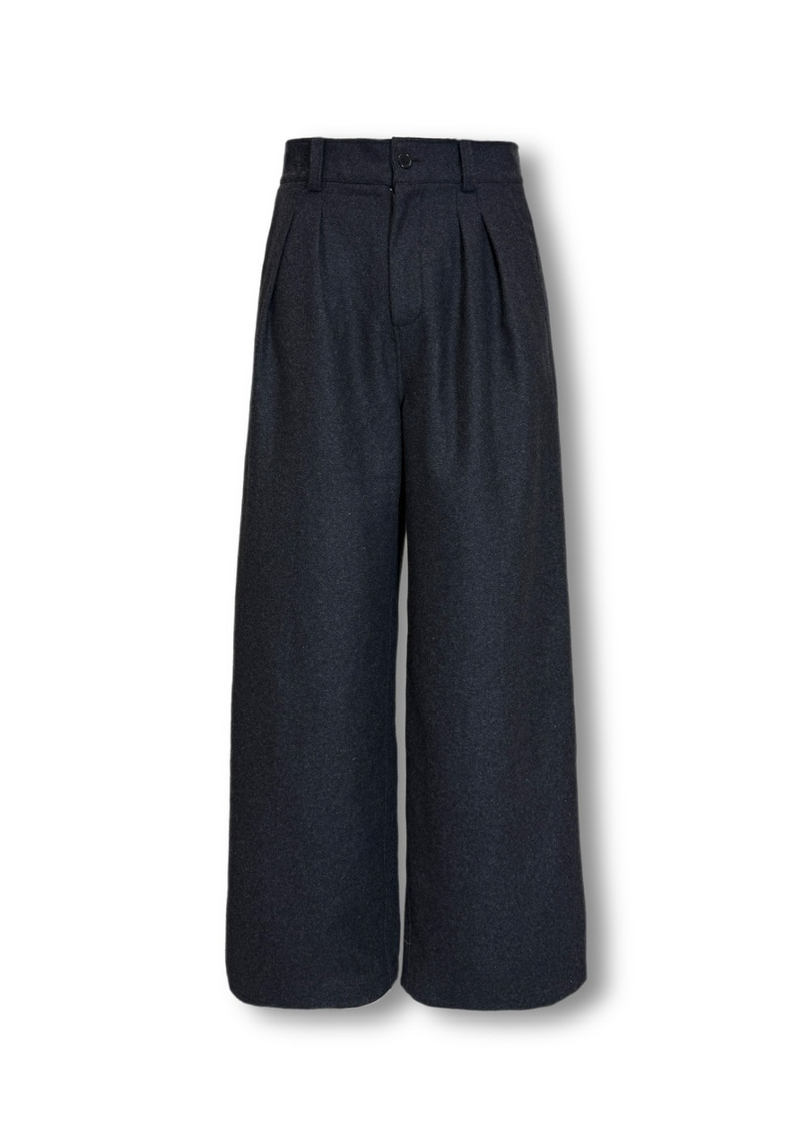 CS】two tuck wool wide trousers | OUR BRAND,Chikashitsu +,CS