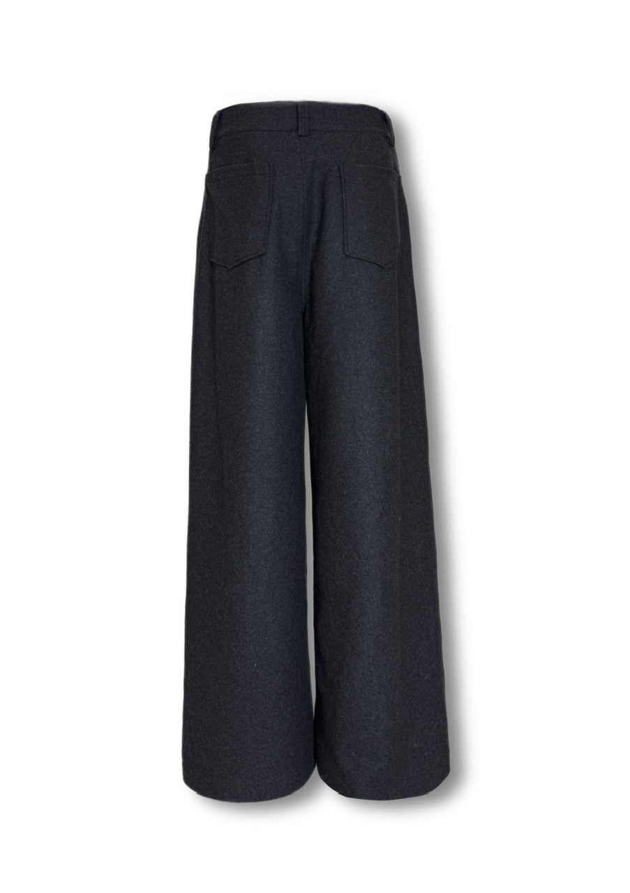 CS】two tuck wool wide trousers | OUR BRAND,Chikashitsu +,CS