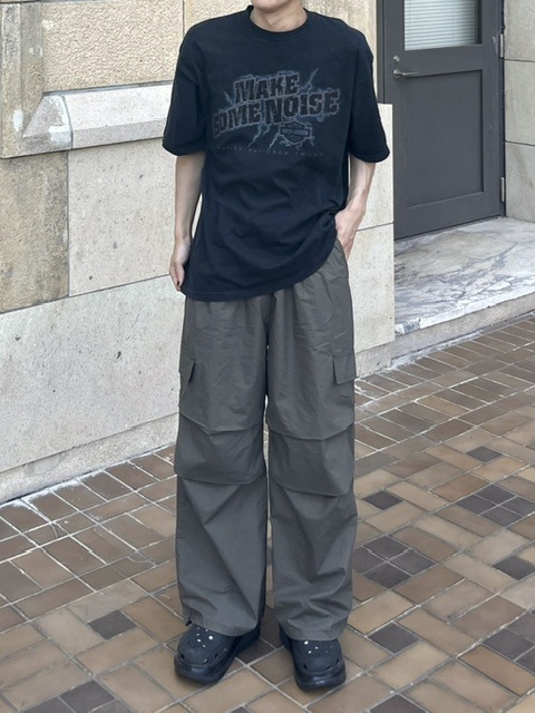 受注制【youll】parachute wide pants (4color)