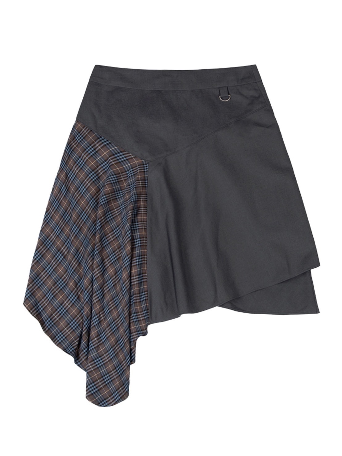 【TUOMIO】LAYERED ASYMMETRIC SKIRT / 【トゥオミオ】レイヤードアシンメトリースカート