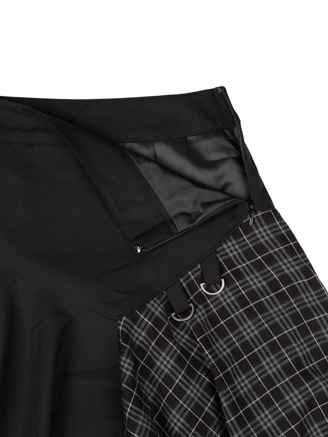 【TUOMIO】LAYERED ASYMMETRIC SKIRT / 【トゥオミオ】レイヤードアシンメトリースカート