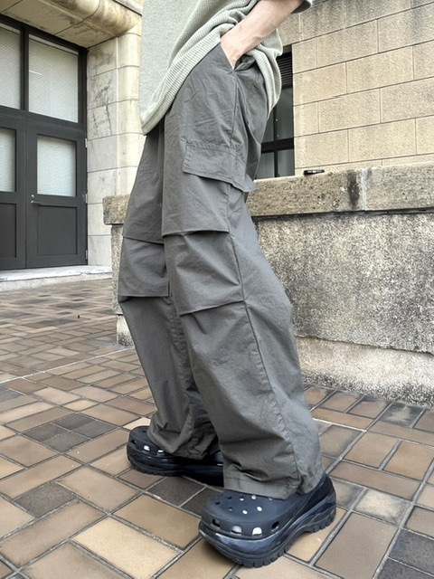 受注制【youll】parachute wide pants (4color)