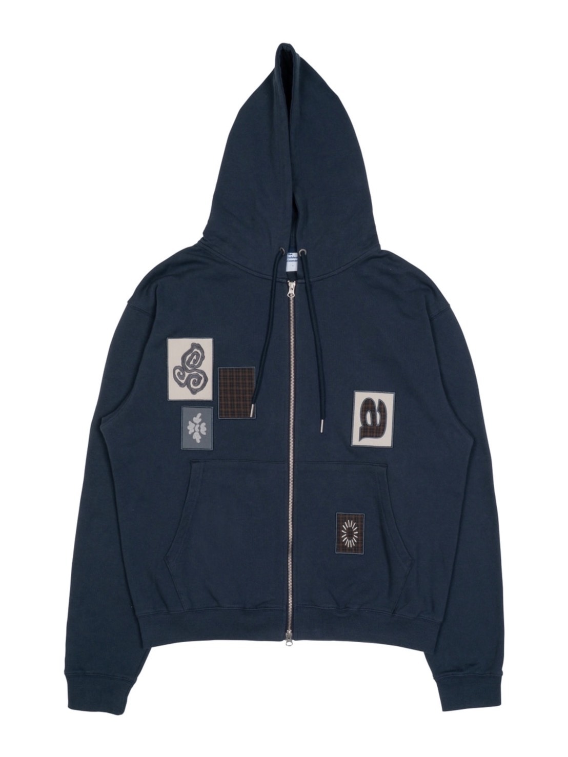 THECOLDESTMOMENT】TCM frame hooded zip-up | OUR BRAND