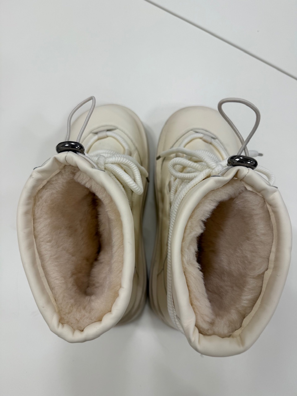 受注制【Nerd out XU】 round puffer boots / 【ナードアウトエックスユー】ラウンドパフブーツ (2color)