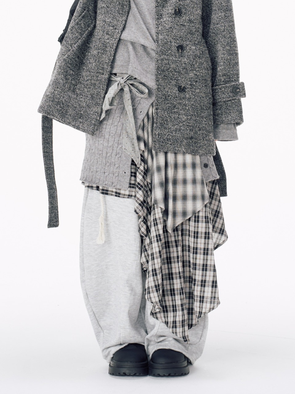 受注制【Nerd out XU】 round puffer boots / 【ナードアウトエックスユー】ラウンドパフブーツ (2color)