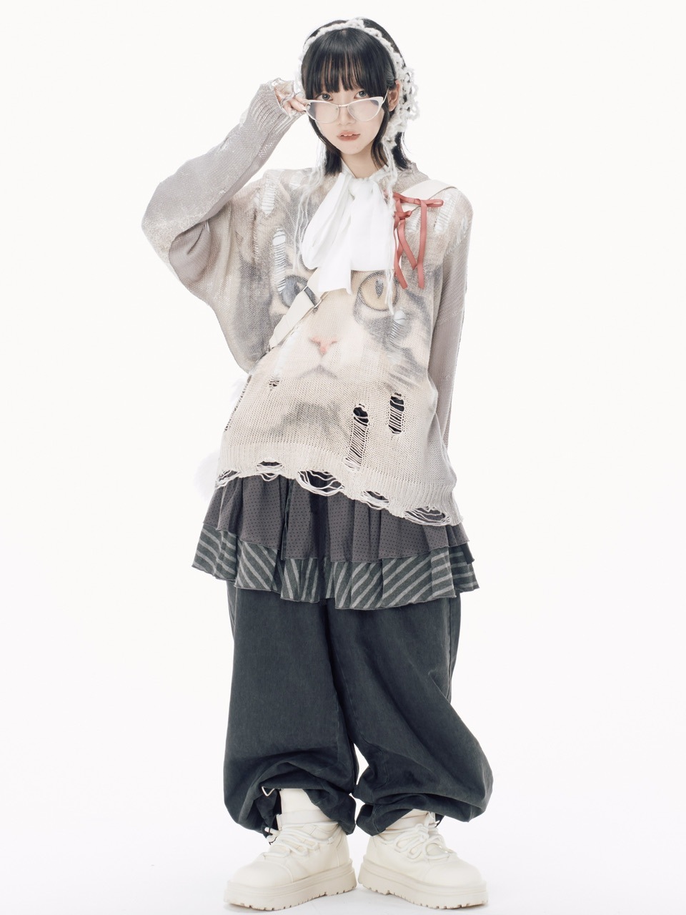 受注制【Nerd out XU】 round puffer boots / 【ナードアウトエックスユー】ラウンドパフブーツ (2color)