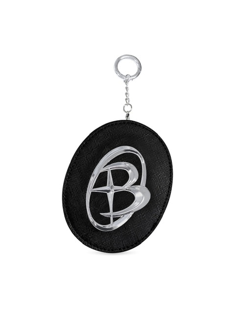 【BLACK PURPLE】Accent card holder key ring