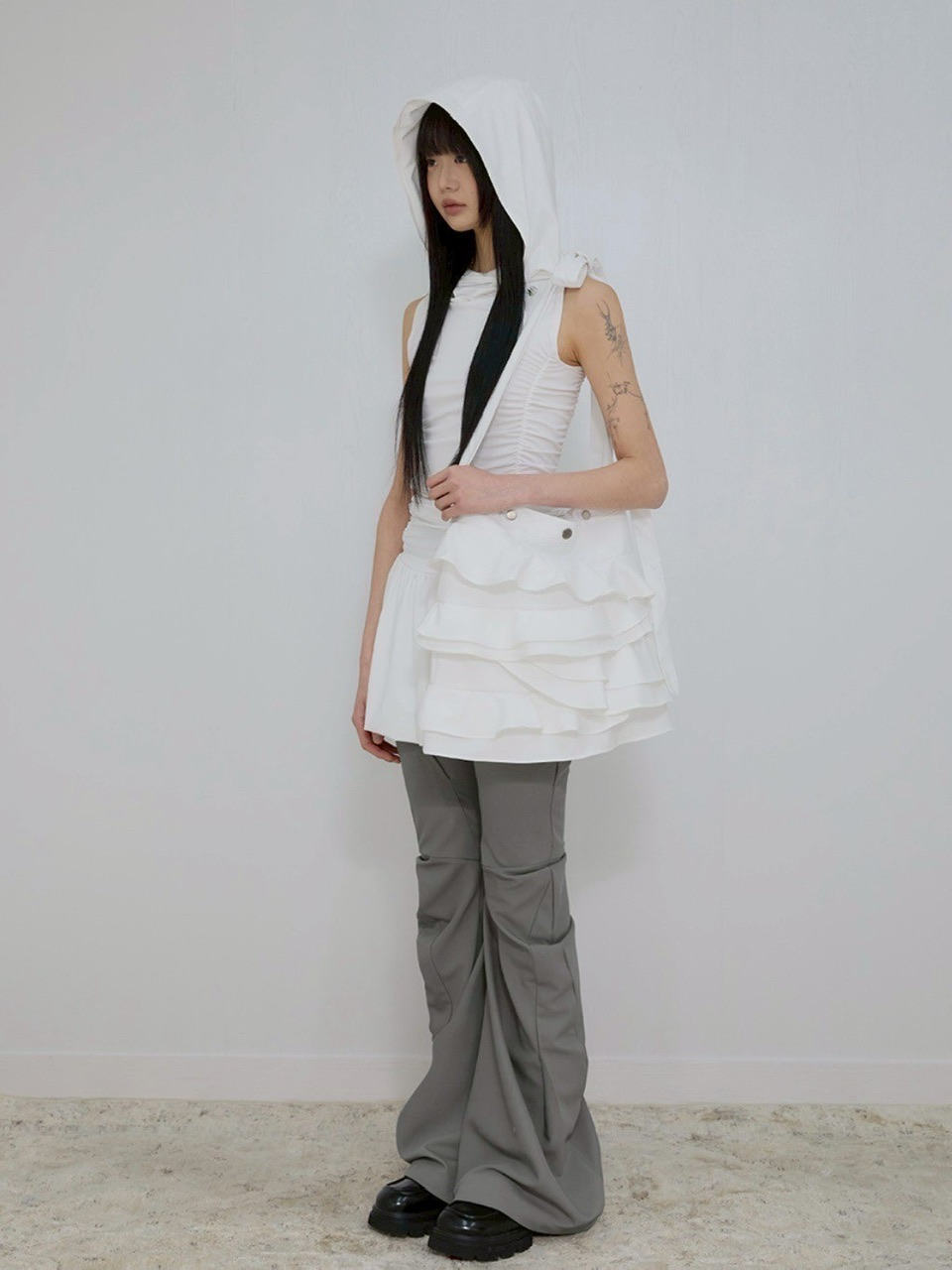 FLARE UP】 Faye Frill Bag /追跡付