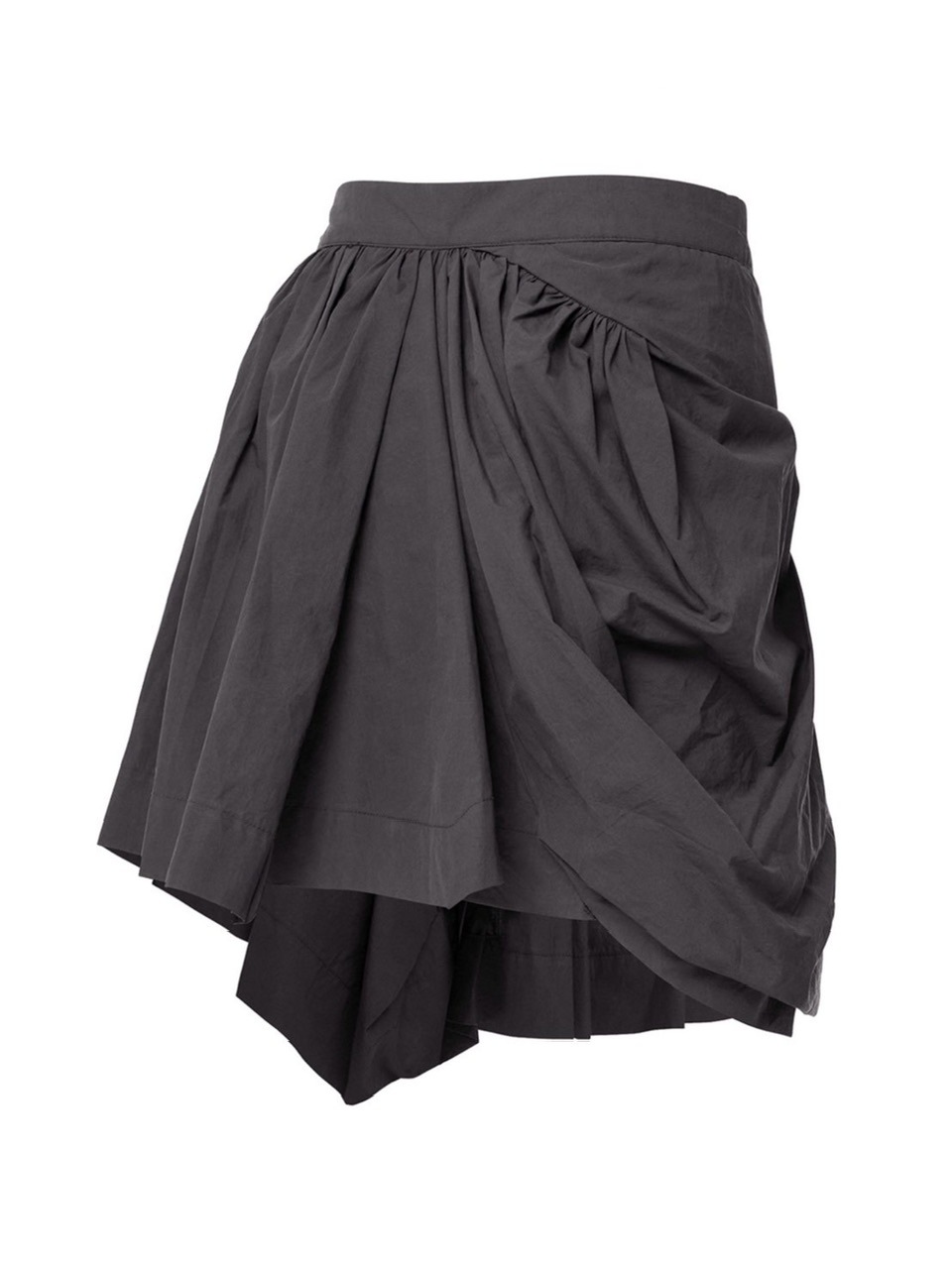 スカート FLAREUP 2.Drape Layered Maxi Skirt FLAREUP】Asymmetrical Draped Layered Skirt | OUR BRAND