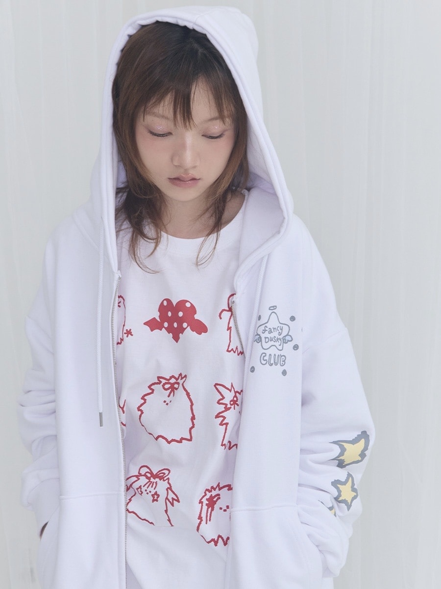 タグ付き新品未使用★ ダブルフェイス ジップアップフーディー GU公式 | ダブルフェイスフルジップパーカ