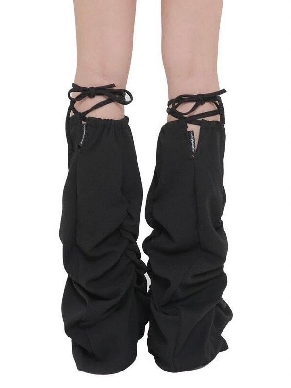 【Uglyshadow】SHIRRING LEG WARMER