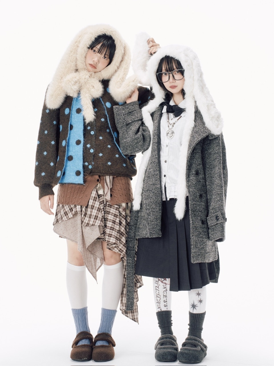 【Nerd out XU】stand collar over coat / 【ナードアウトエックスユー】スタンドカラーオーバーコート