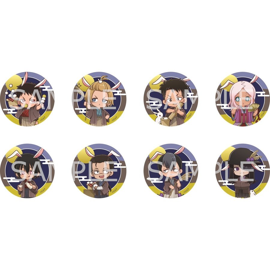 TVアニメ｢炎炎ﾉ消防隊｣ 缶バッジ お月見Ver. BOX ※BOX販売 グッズ
