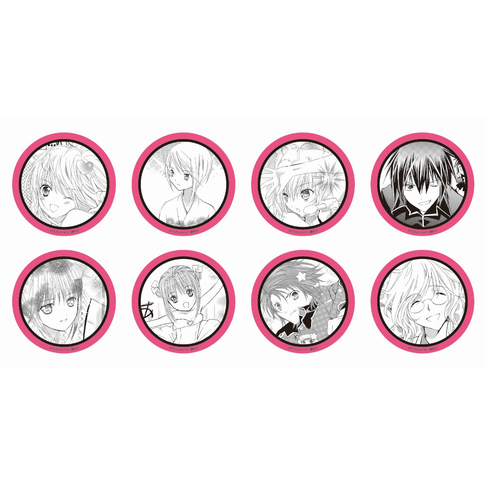 【 予約 06/12 発送予定】 原作「しゅごキャラ!」缶バッジ 第3弾 ※ブラインド販売 グッズ