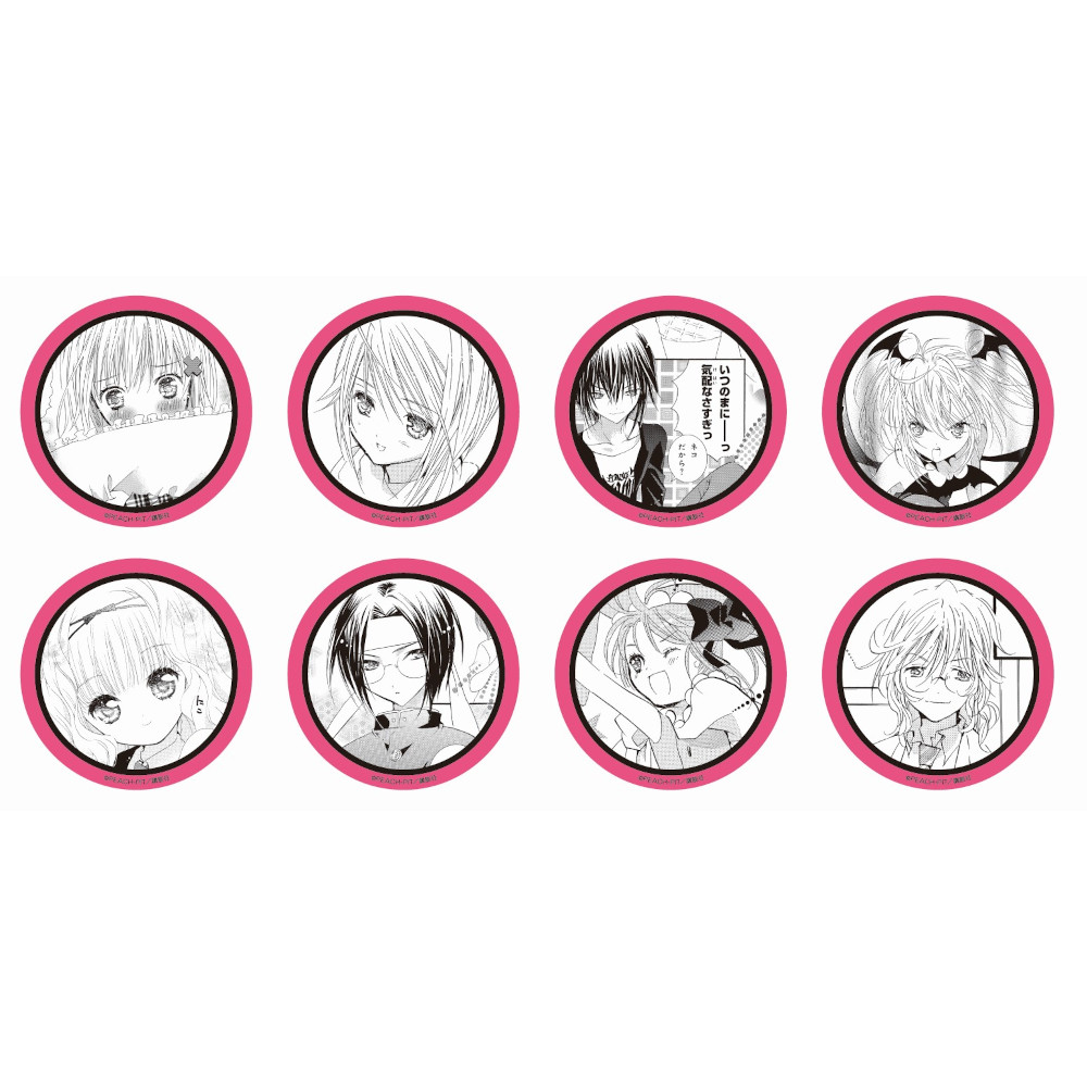 【 予約 06/12 発送予定】 原作「しゅごキャラ!」缶バッジ 第4弾 ※ブラインド販売 グッズ