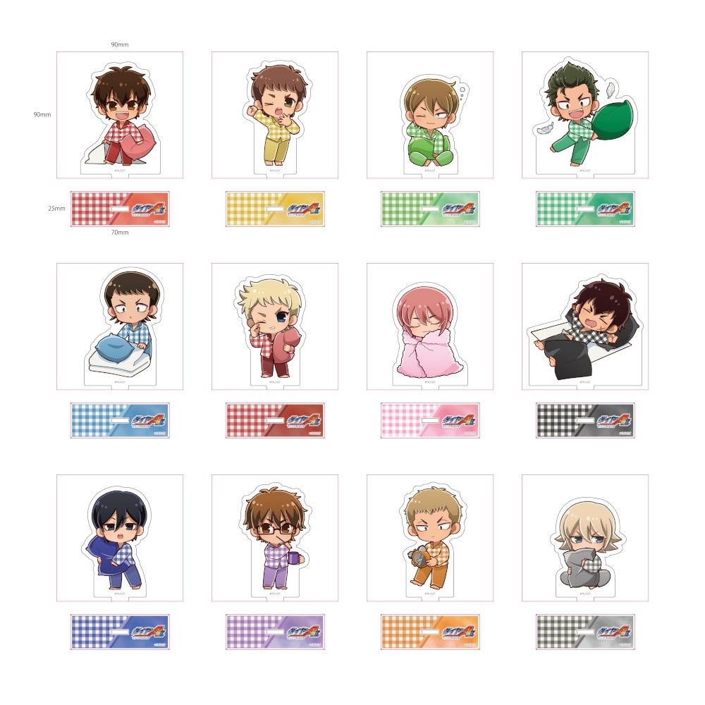 ダイヤのA アクリルスタンド プリンセスカフェ 着ぐるみver ダイヤのA アクリルスタンド プリンセスカフェ 着ぐるみver