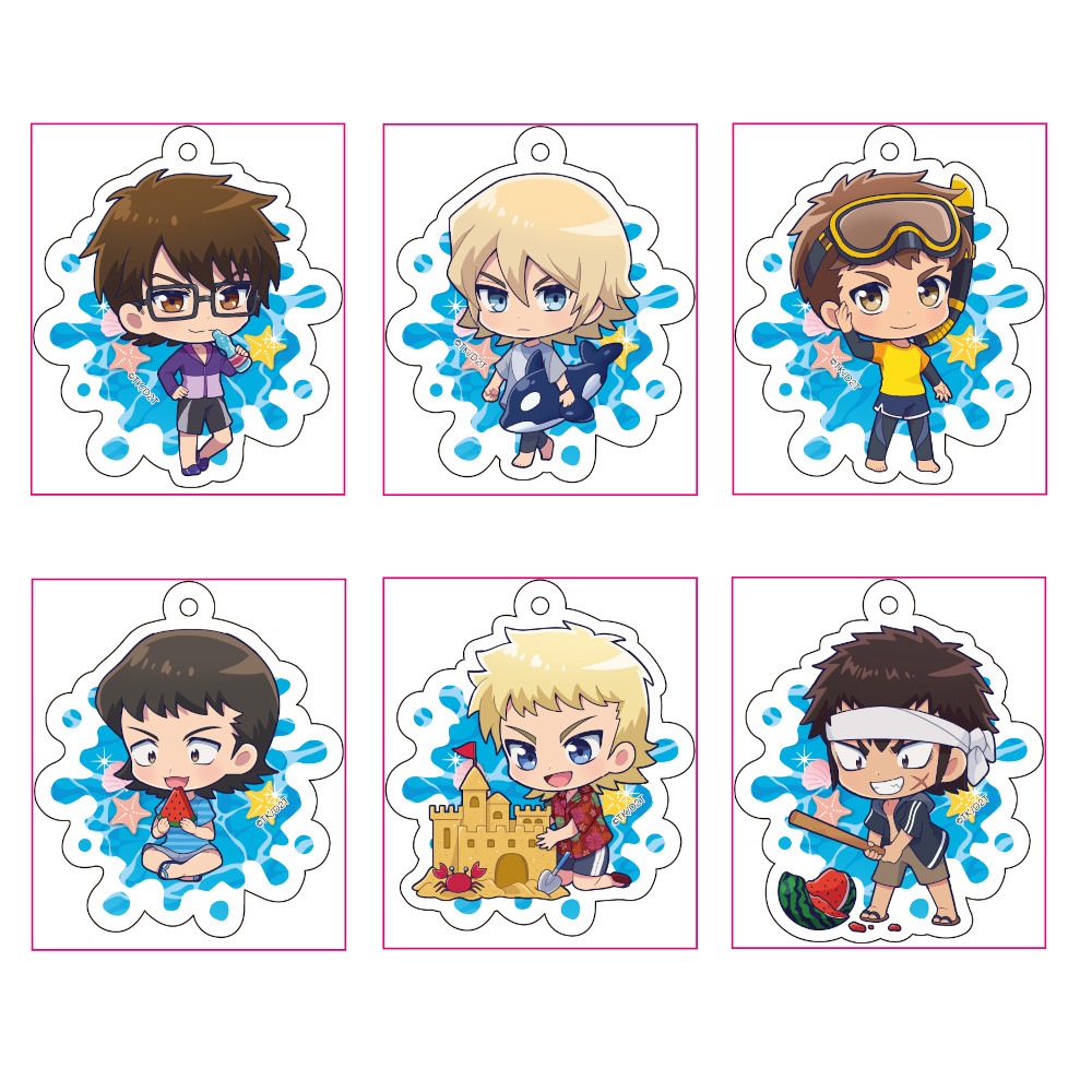 【予約 12/03 発送予定】 TVアニメ「ダイヤのA actⅡ」 (夏ver) アクリルキーホルダー BOX(B) ※BOX販売 グッズ