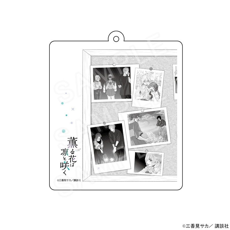 【予約 07/27 発送予定】 薫る花は凛と咲く ポラロイド風キーホルダー D グッズ