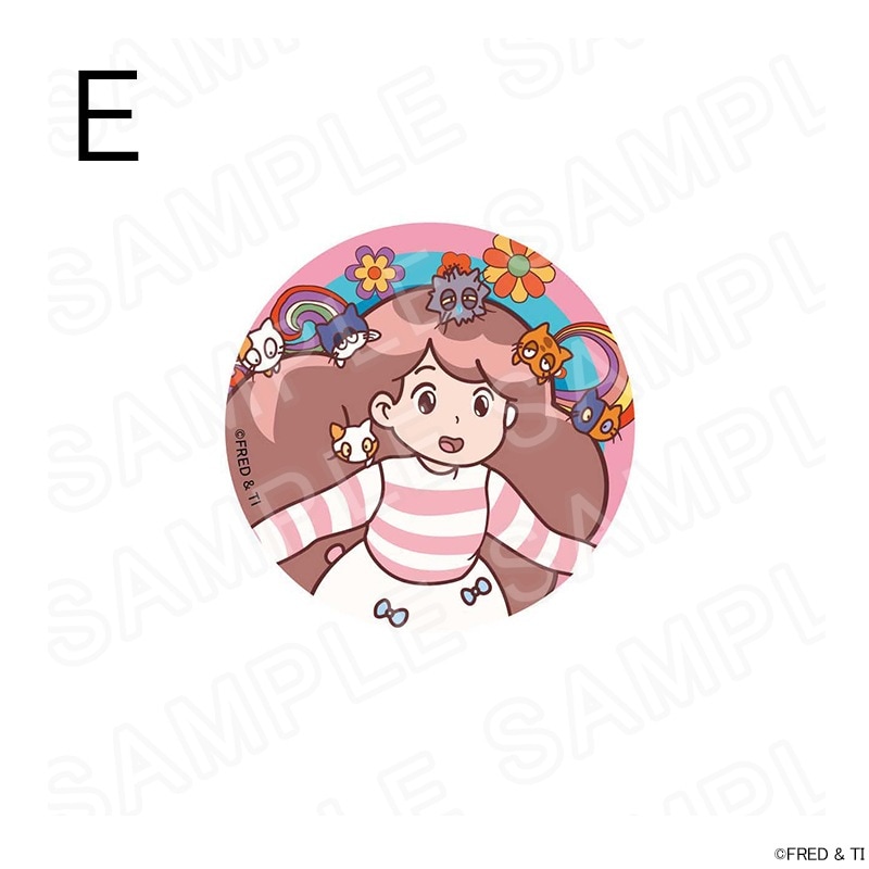 ビーとパピーキャット 缶バッジＥ グッズ