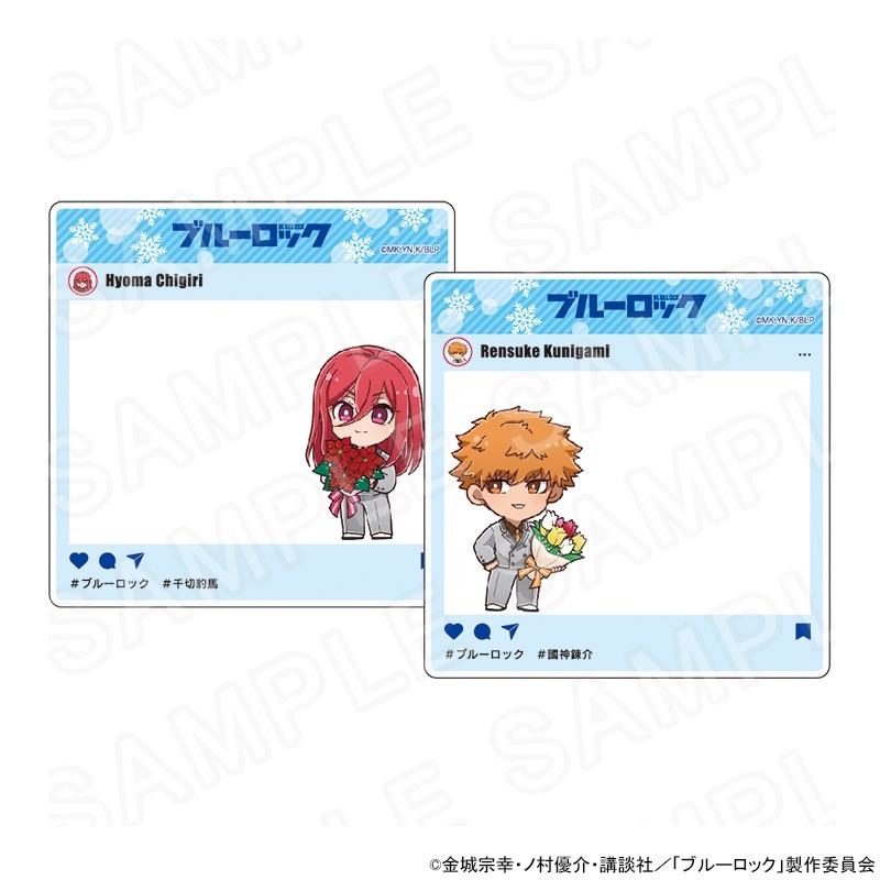 【予約 08/05 発送予定】 TVアニメ『ブルーロック』 SNS風アクリルカード B グッズ
