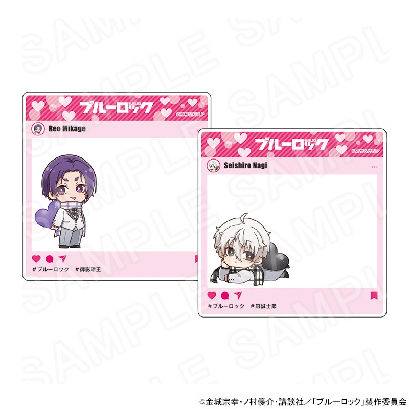 【予約 08/05 発送予定】 TVアニメ『ブルーロック』 SNS風アクリルカード M グッズ