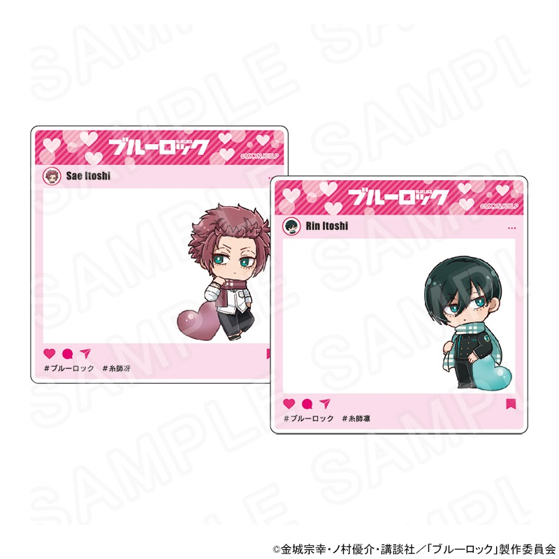 【予約 08/05 発送予定】 TVアニメ『ブルーロック』 SNS風アクリルカード N グッズ