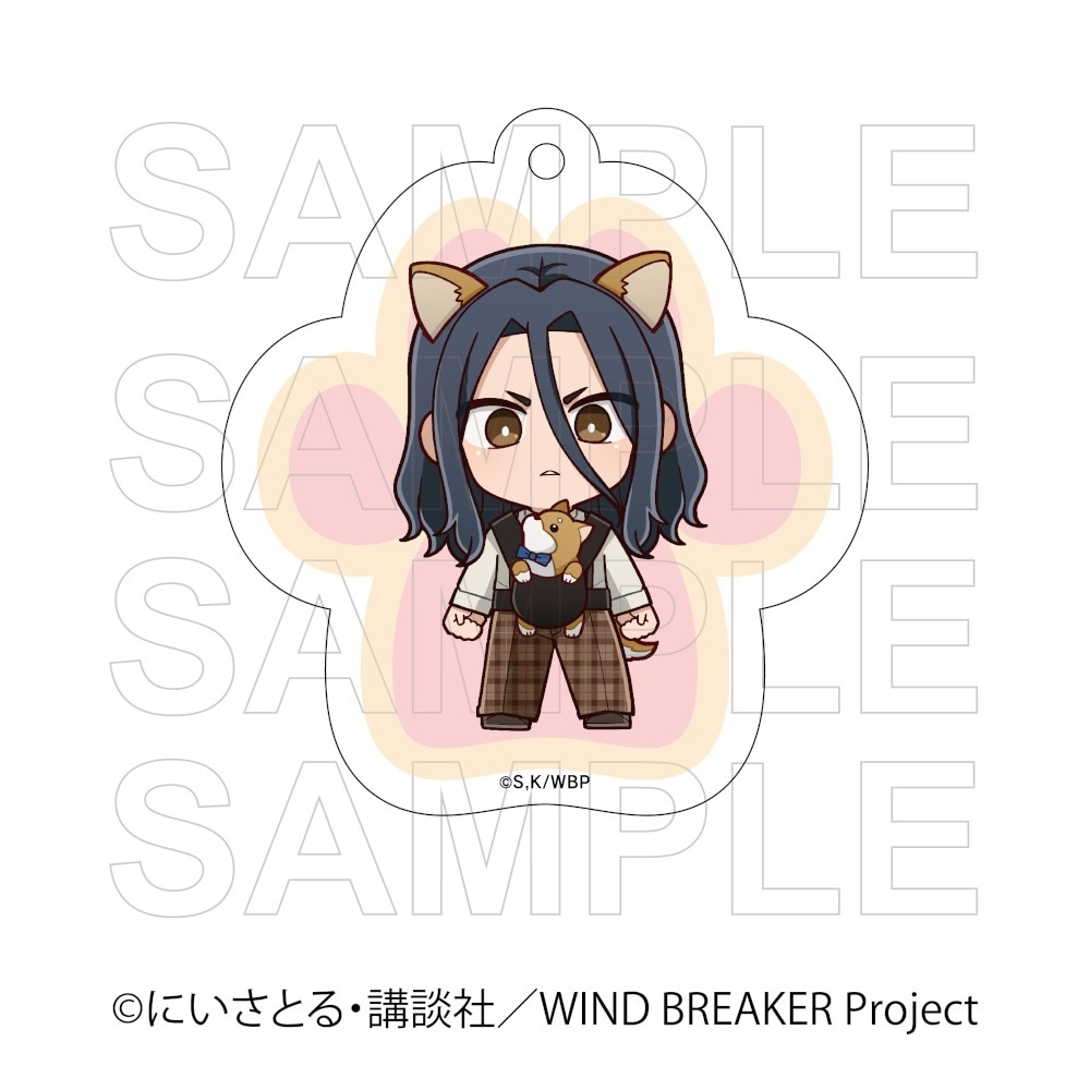 【 08/08 発送予定】 TVアニメ『WIND BREAKER』 アクリルキーホルダー 犬の日Ver 杉下 京太郎 グッズ