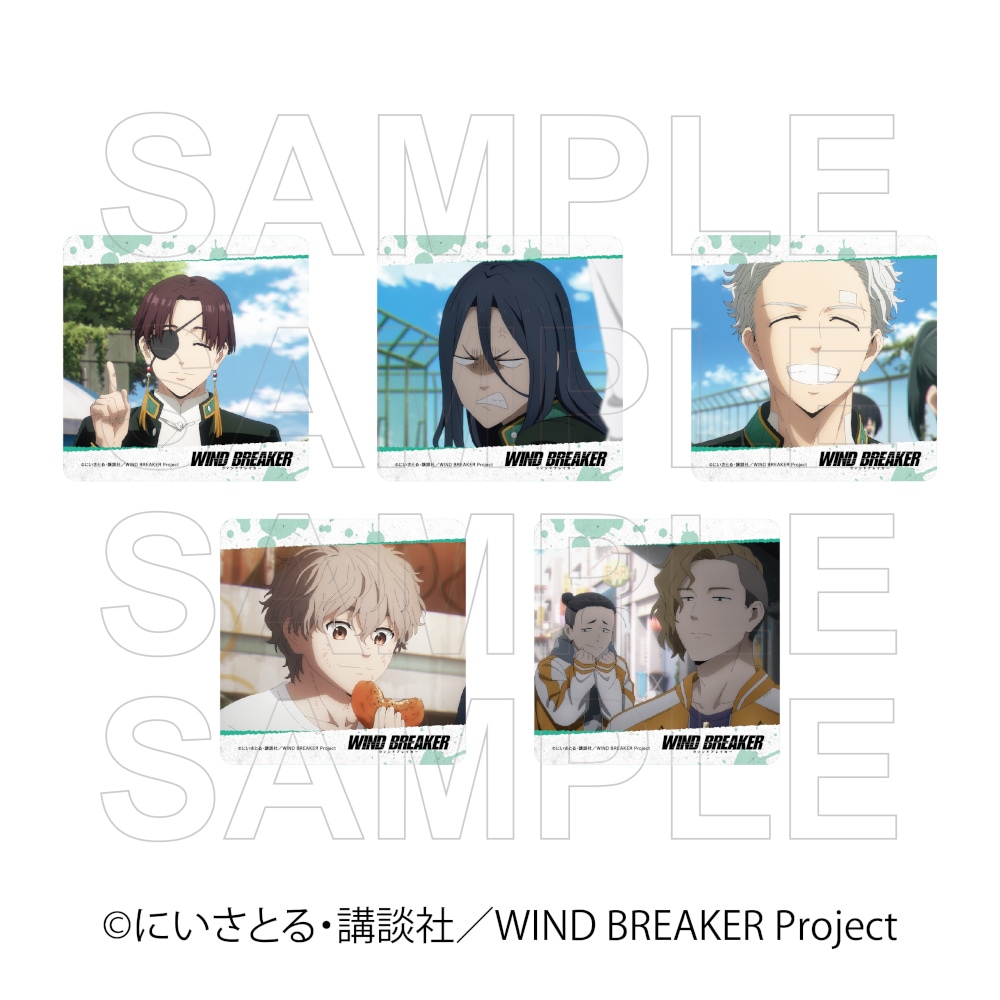 WIND BREAKER ウィンブレ　プリンセスカフェ　コースター　桐生三輝 WIND BREAKER ウィンブレ 桐生三輝 コースター プリンセスカフェ