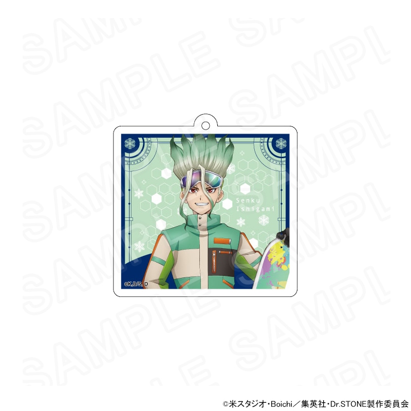 【 06/12 発送予定】 TVアニメ『Dr.STONE』 描き下ろしキーホルダー(石神千空)