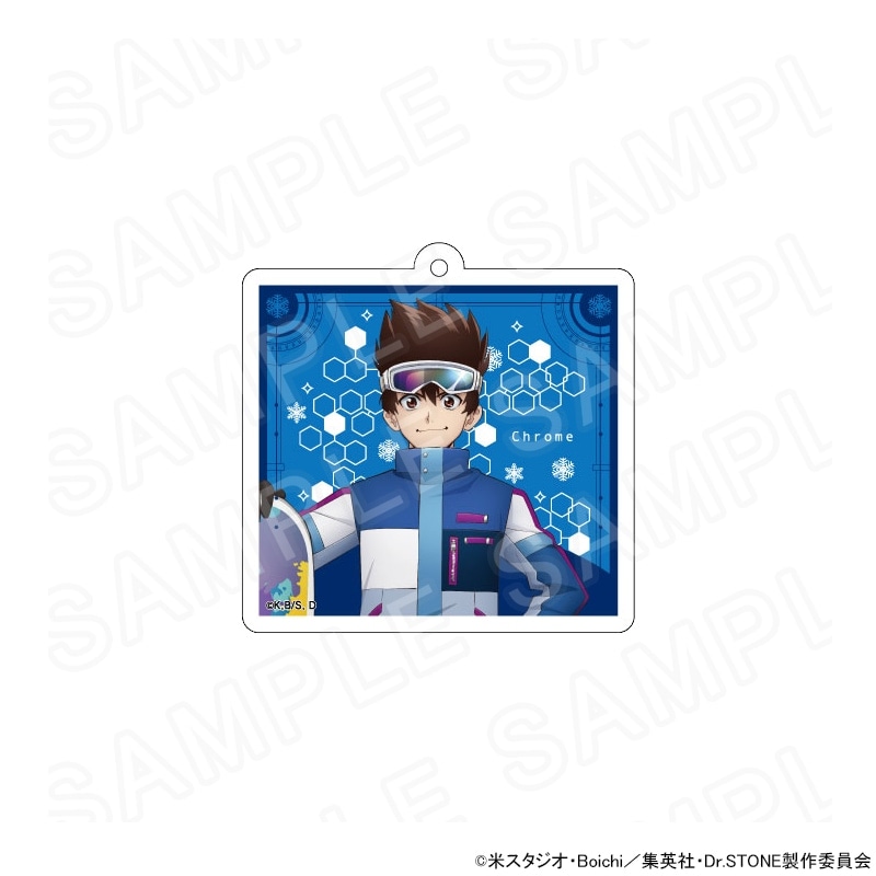 【 01/23 発送予定】 TVアニメ『Dr.STONE』 描き下ろしキーホルダー(クロム)